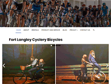 Tablet Screenshot of cyclery.ca